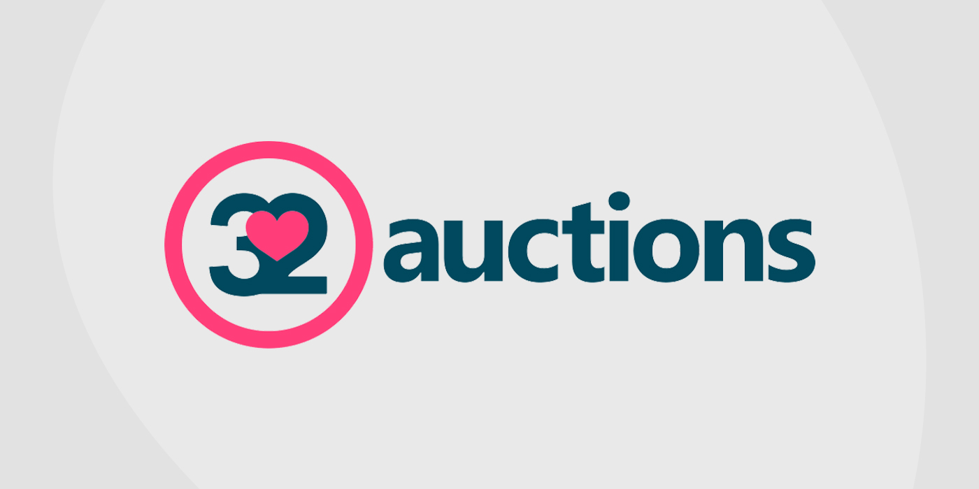 Logo for 32 Auctions auction platform